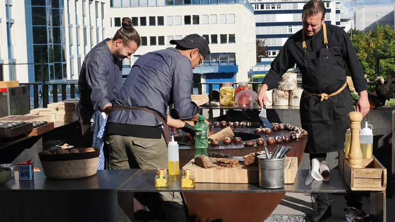 Feuerring THE HALL - Live Cooking