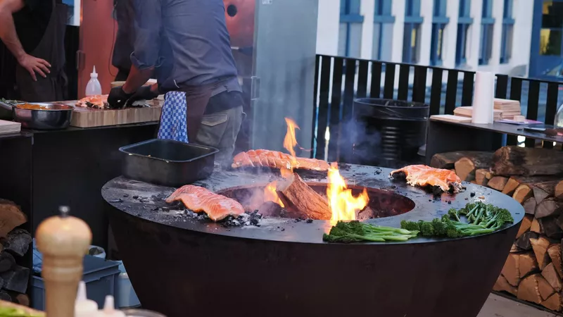 Feuerring THE HALL - Live Cooking