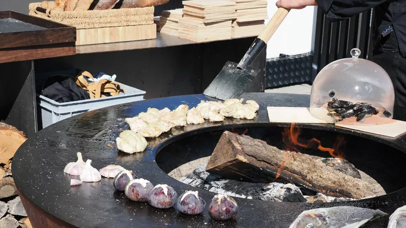 Loft Terrasse - Feuerring - Live Cooking