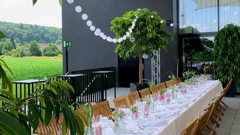 THE HALL Loft Terrasse - Bankett