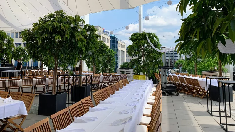 THE HALL Loft Terrasse - Bankett