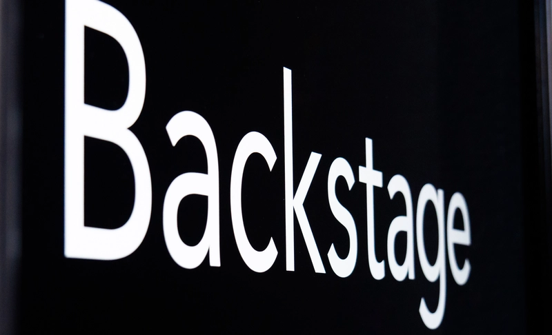 Backstage Bereich von The Hall Zürich